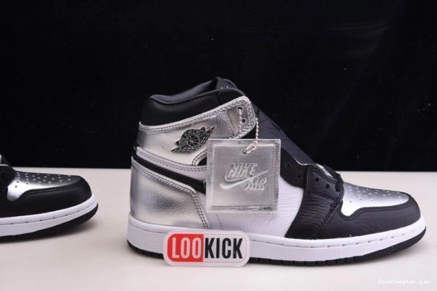 Bmlin HIGH AIR WMNS 1 OG CD0461-001 JORDAN TOE SILVER 0711